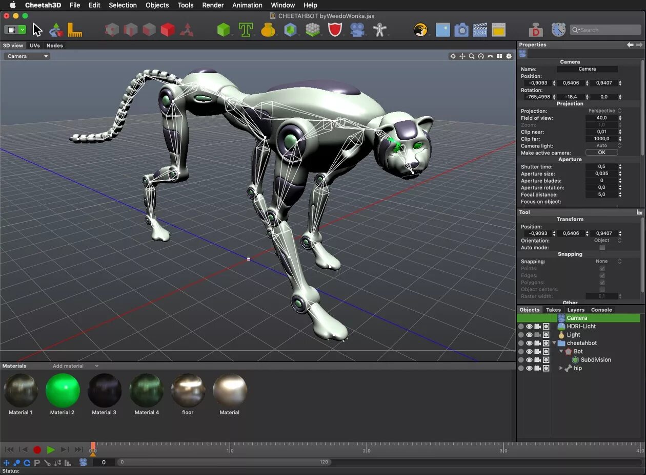 Add 3d. Cheetah3d программа. Cheetah3 робот. Fbx модели. Модели формата fbx.