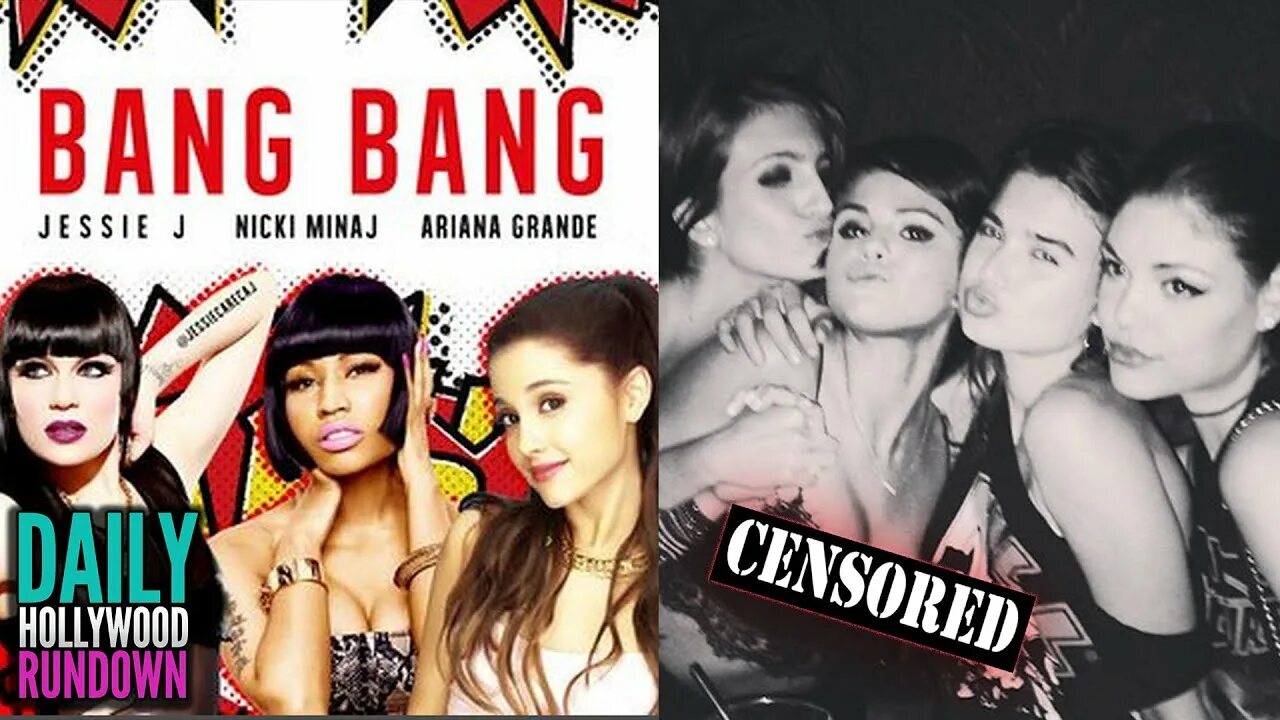 Jessie j Ariana grande Nicki Minaj Bang Bang. Ники Минаж NIP Slip.