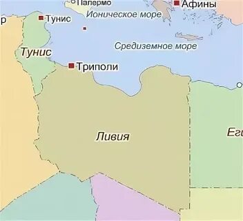 Тунис какое море