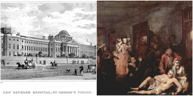 Бедлам психиатрическая больница в лондоне. Бетлемская королевская психиатрическая больница. Бедлам психиатрическая больница. Бедлам психиатрическая больница гравюры. Бедлам психиатрическая больница.