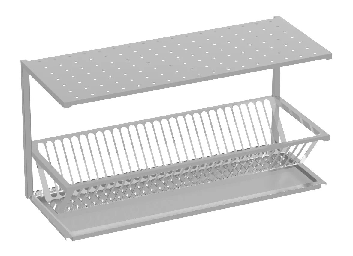стеллаж кухонный для сушки тарелок эконом сктк-4кэ.