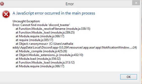 Ошибка JAVASCRIPT Error. Ошибка JAVASCRIPT Error occurred in the main process. Дискорд JAVASCRIPT Error. Ошибка джава скрипт. A java error has occurred