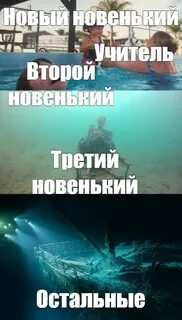 Шаблон мем тонет