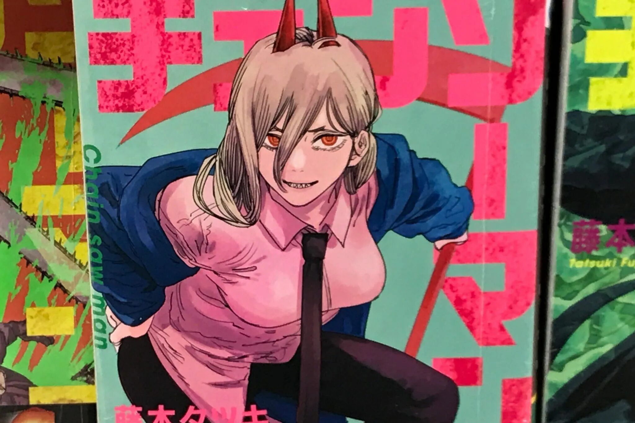 Денджи и пауэр. Пауэр chainsaw man. человек бензопила денджи. человек бензопила павер. человек бензопила павер арт.