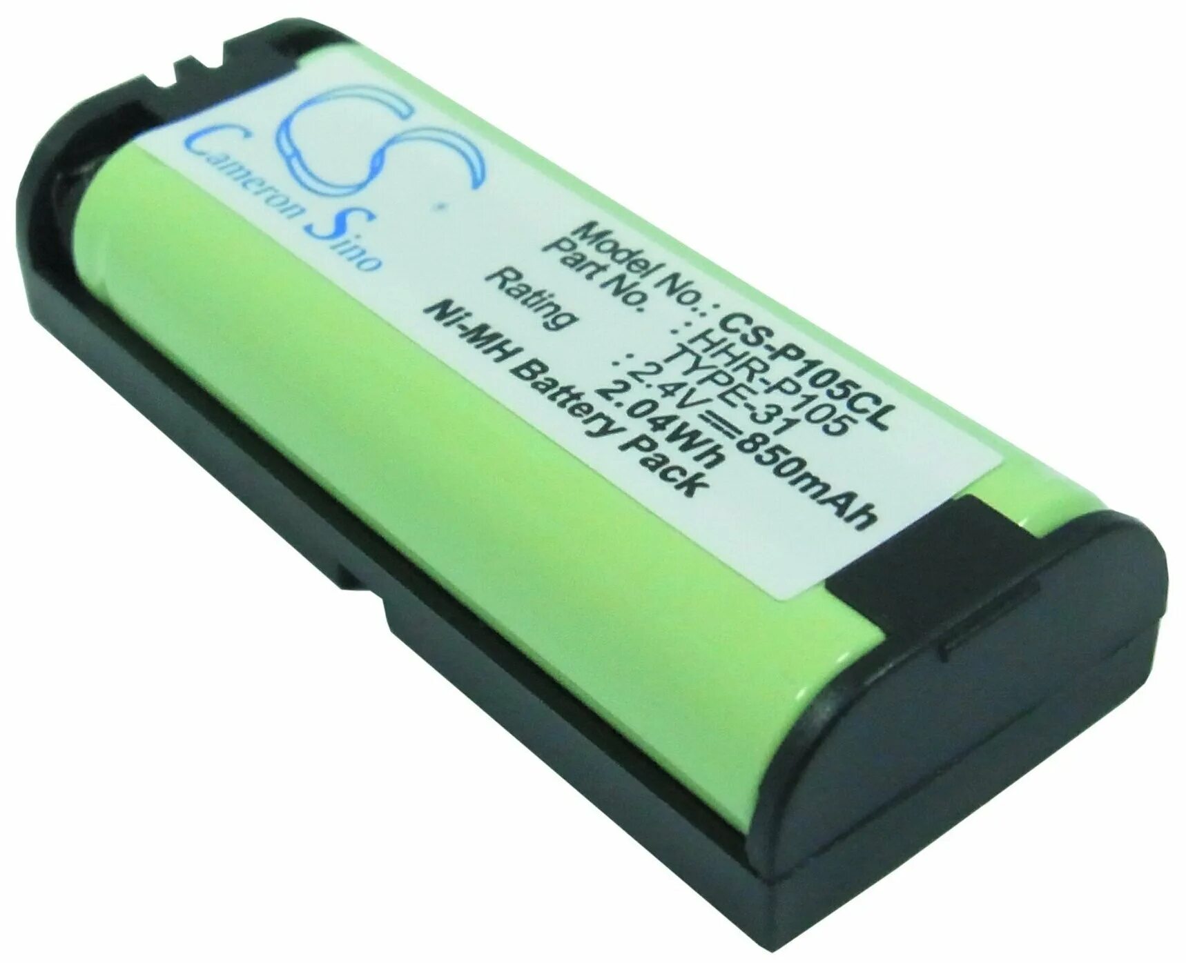 Sino cs. Аккумулятор panasonic hhr-p105. аккумулятор cameron sino cs-alk400bl ni-mh 2.4v 2000 mah. gp1030 аккумулятор для радиотелефона 2,4v. аккумулятор hhr-p-105 850ah.