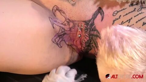 Pussy tattoo fish