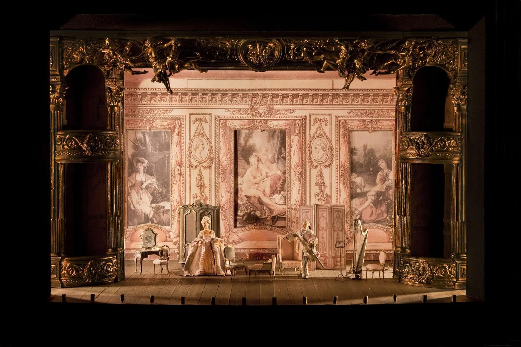 Барочный театр Франции 18 век декорации. Театр Италии 16 век декорации. Театр Барокко 17 века декорация.