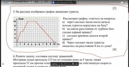 Два туриста вышли с базы. График движения туриста. Рассмотрев график, ответьте на вопросы. График движения в походе. Ответить на вопросы по графику.