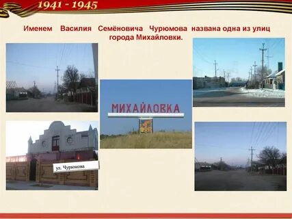 Имена в названиях улиц города