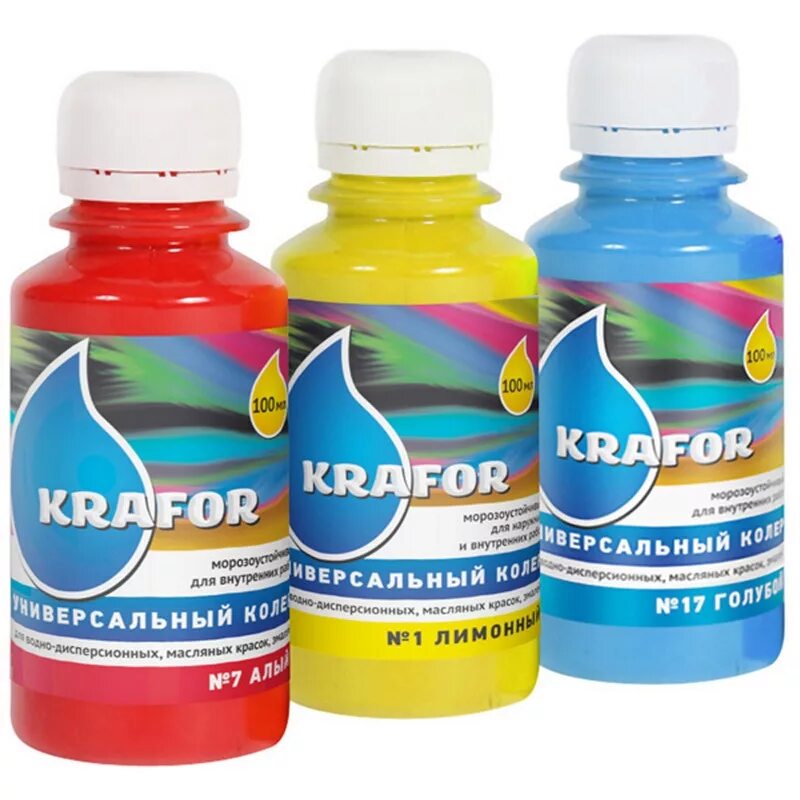 Сколько колера добавлять в краску