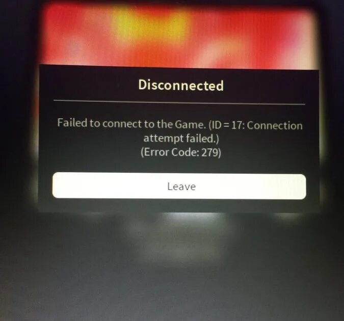 Experiences failed to load. Roblox Error code 279. Ошибка 279 в РОБЛОКСЕ. Connection Error РОБЛОКС. Ошибка.