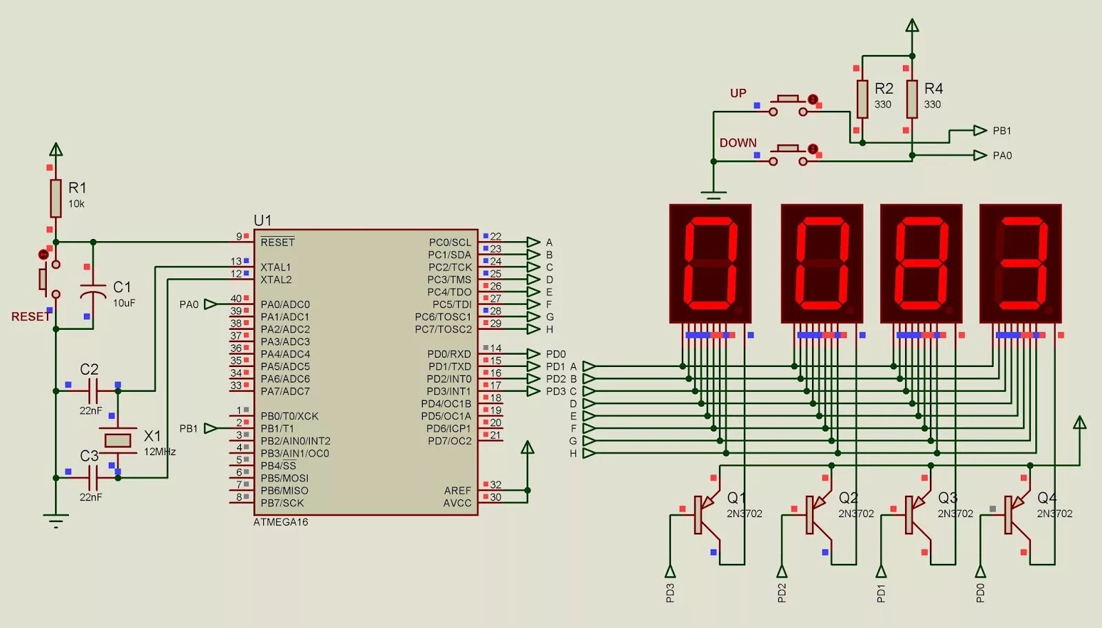 Atmega таймеры. Часы на микроконтроллере atmega8. схемы на микроконтроллере atmega16. циклический таймер на atmega8. атмега 16 l.