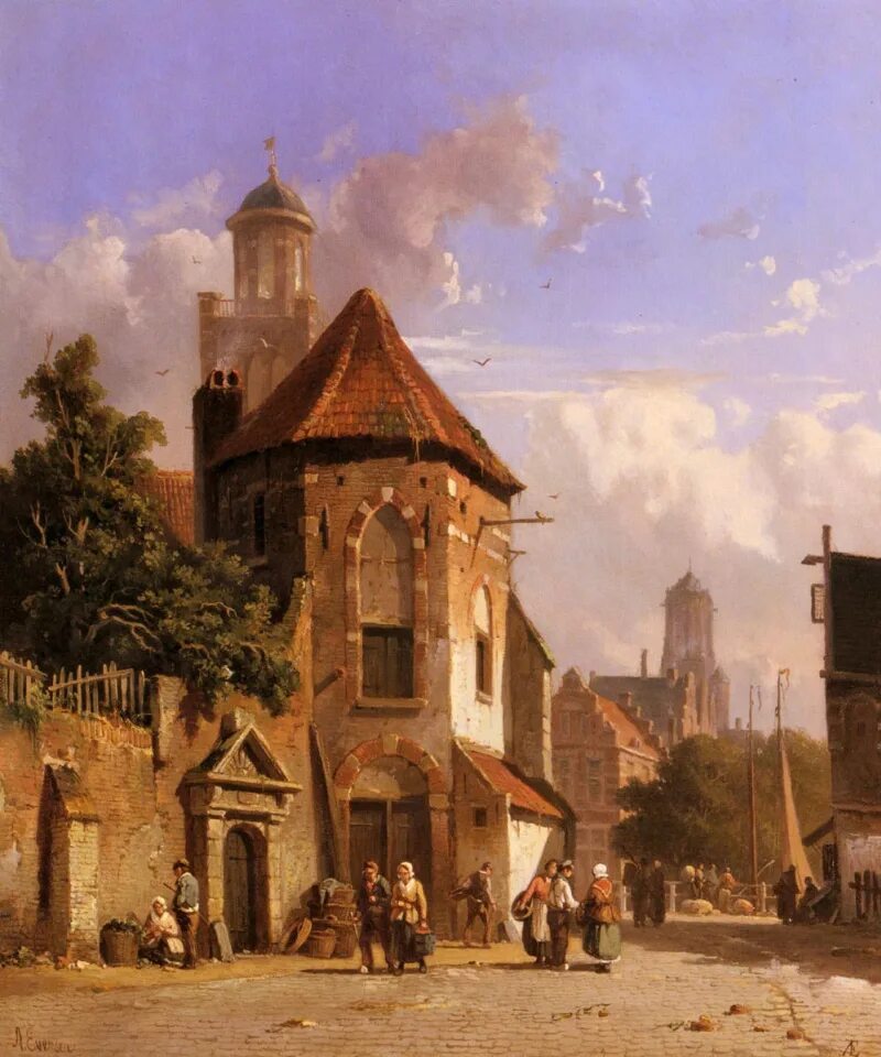 Dutch painting. Dutch painting. Виллем куккук (willem koekkoek). Куккук виллем (willem koekkoek) 1839 - 1895. 19 век корнелис портер.