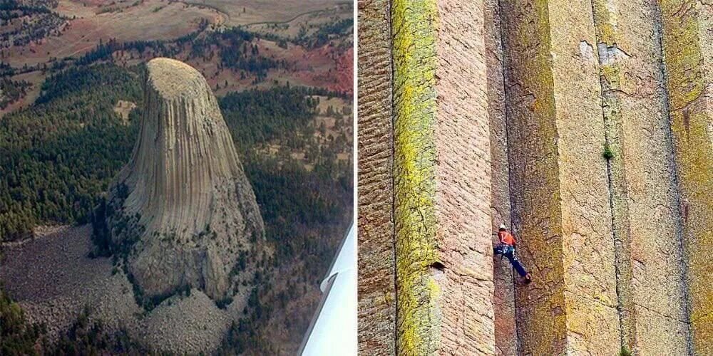 Devil's details. Башня дьявола Вайоминг США. Огайо башня дьявола. Башня дьявола Вайоминг разруш. Башня дьявола Вайоминг сверху.