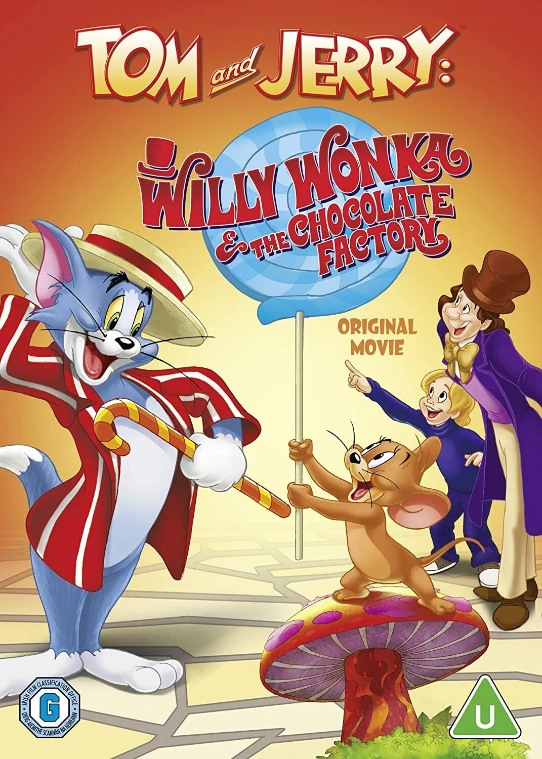 Том и джерри шоколадная. Tom and Jerry Willy Wonka and the Chocolate Factory Reversed end credits.