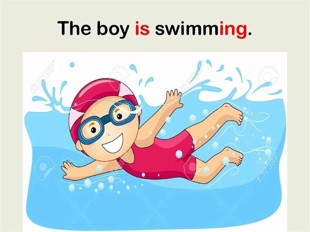 He will swim. The boy is swimming swimming. I am swimming. Картинка я учусь плавать. He is swimming.