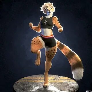 Furry 3d animation