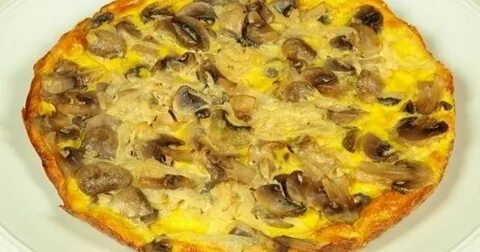 Грибы с молоком и яйцом