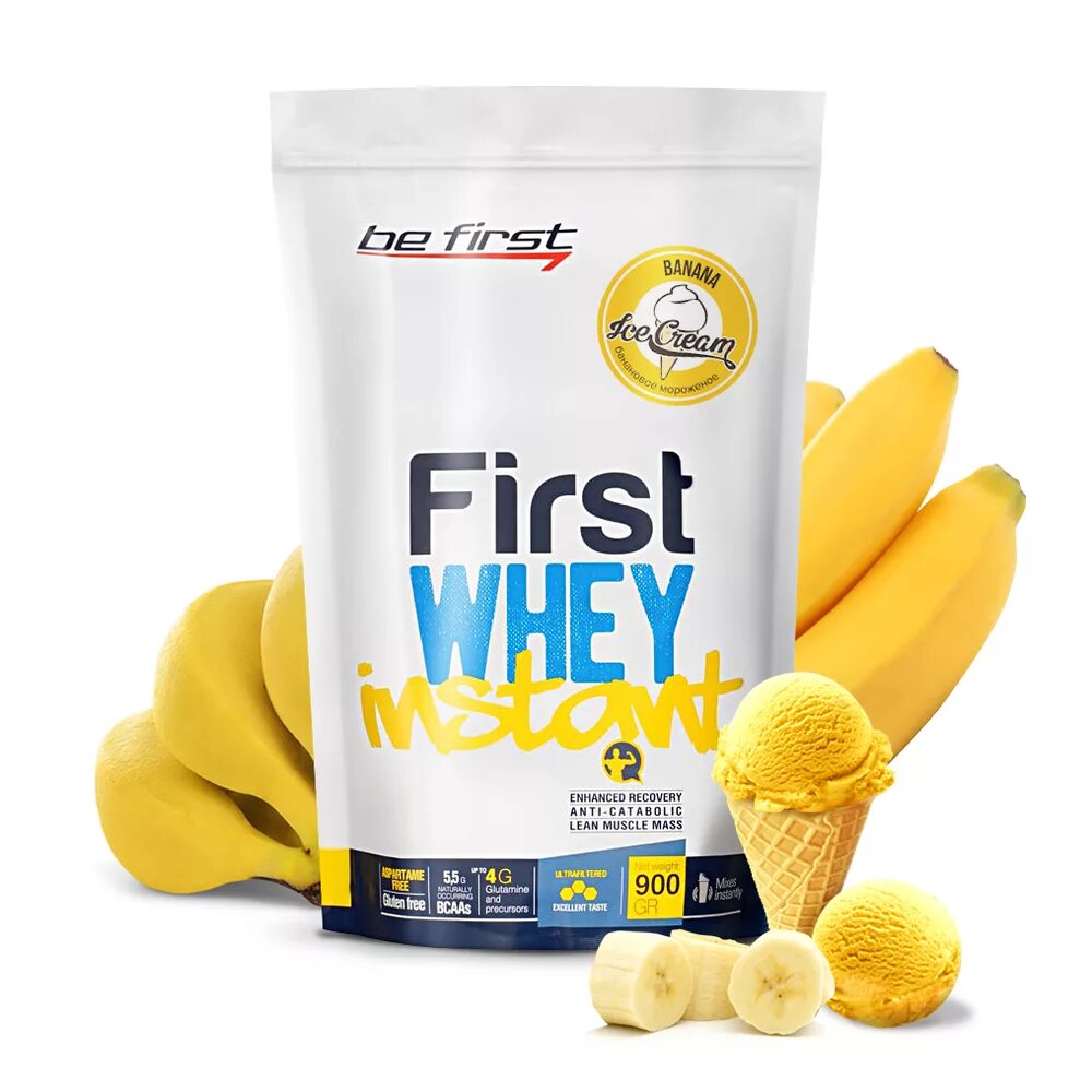 Be first Whey instant 900. Be first first Whey instant протеин 900 гр.. Be first first Whey instant 420 г. Be first first Whey instant (420г) банан. Протеин с бананом