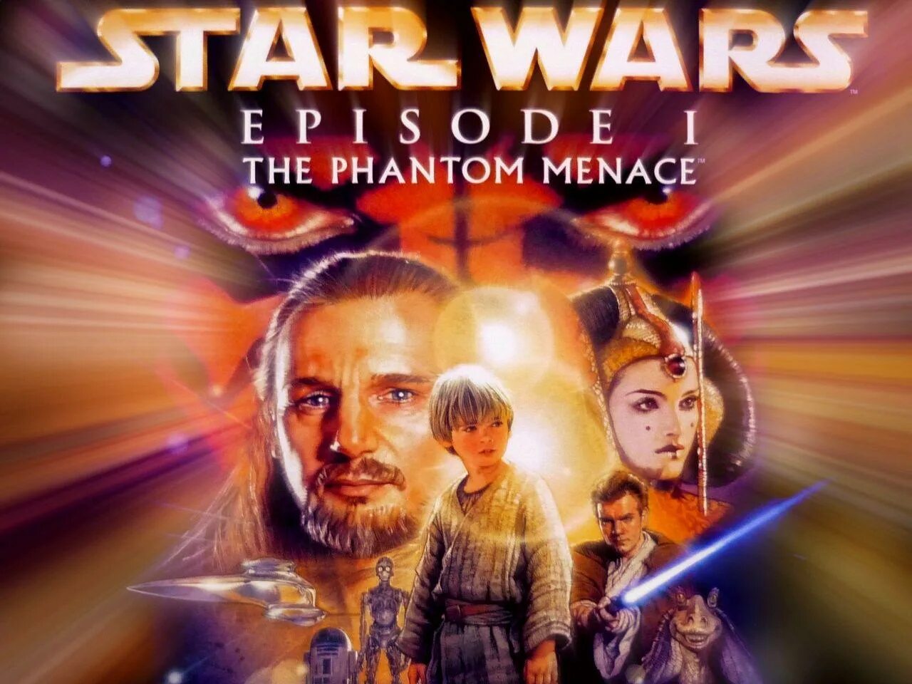 Эпизод 1 звук. Звёздные войны эпизод 1. Эпизод 1 скрытая угроза. Star Wars Episode i: the Phantom Menace. Постер Star Wars: Episode i - the Phantom Menace.