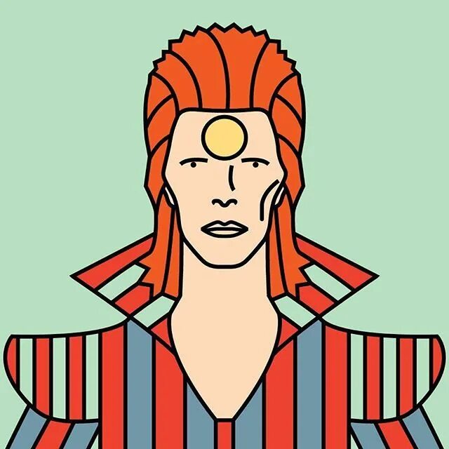 Starman waiting in the