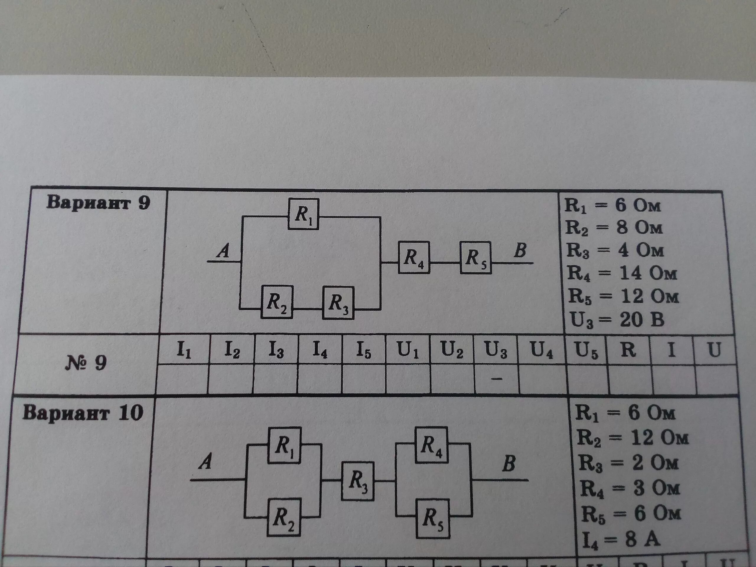 Ср 32 электрические цепи. Ср-32 расчет электрических цепей вариант 10. Расчет электрических цепей 9 класс. Ср 32 расчет электрических цепей