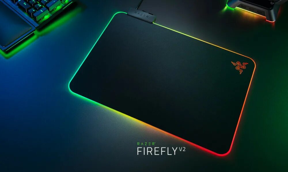 Razer Firefly v2. Коврик для мыши Razer Firefly. Игровой коврик Razer Firefly v2. Коврик Razer RGB. Купить коврик razer