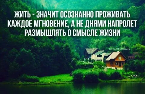 Что значит сознательная жизнь