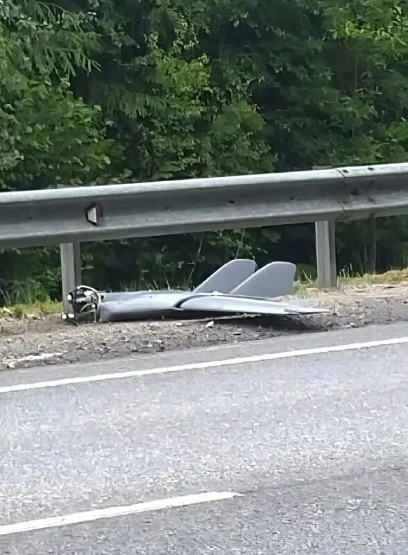 два беспилотника упали