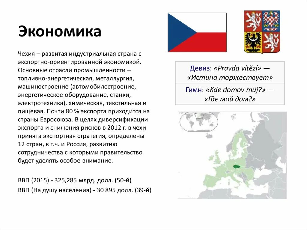 Чехия тип страны. Экономика чехии. отрасли экономики чехии. основные отрасли экономики чехии. тип экономики в чехии.
