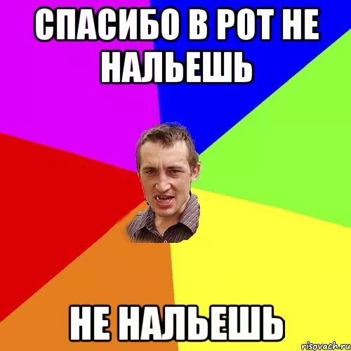 Спасибо в карман не положишь. Спасибо в рот не положишь. с благодарностью в рот.