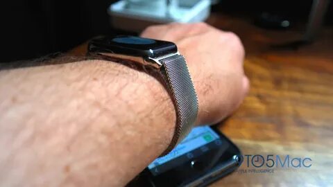 Как правильно надеть ремешок на apple watch