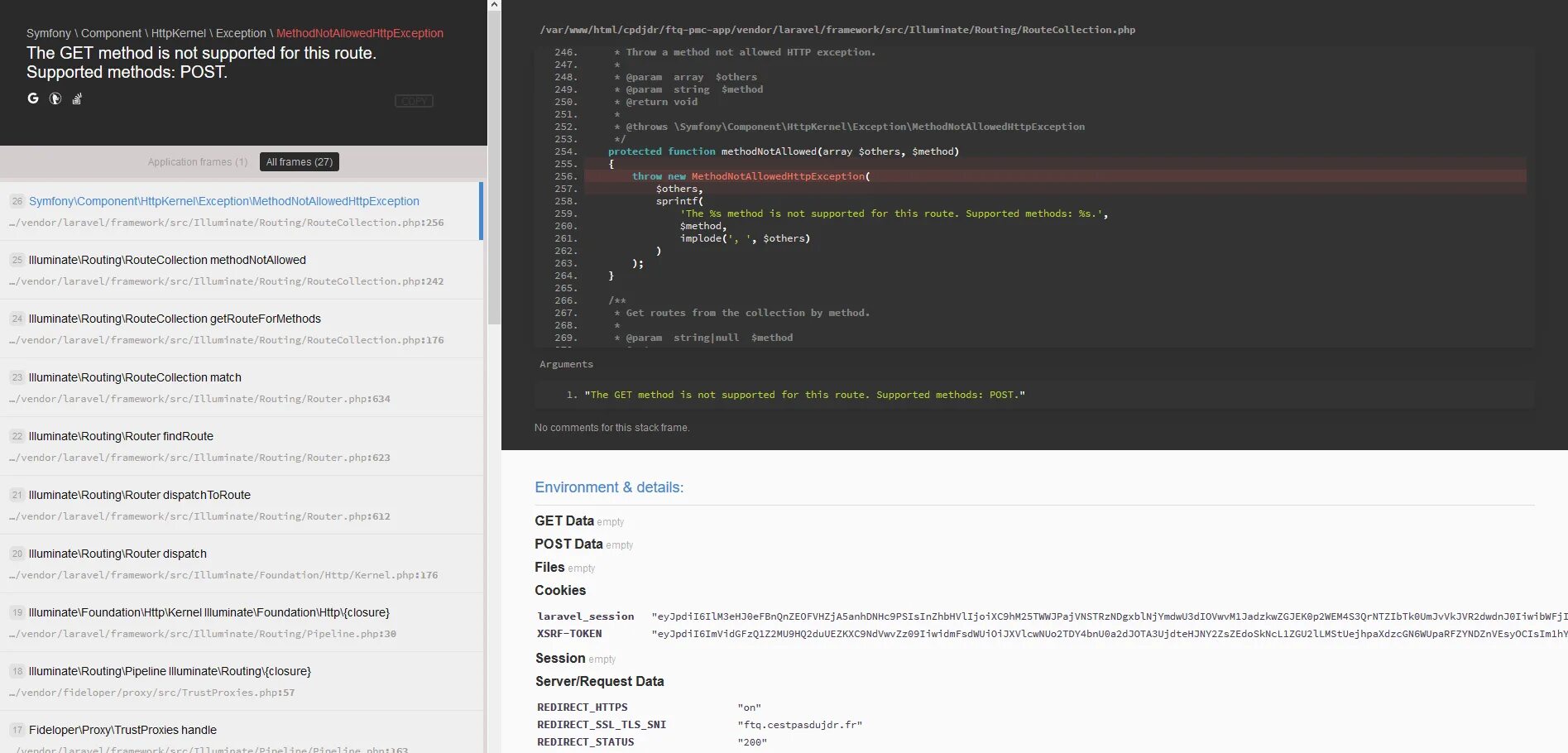 Php handle