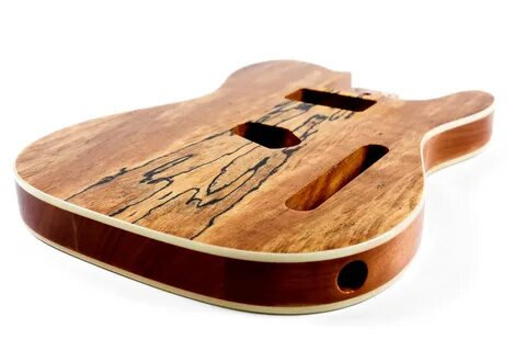 Spalted maple guitar top