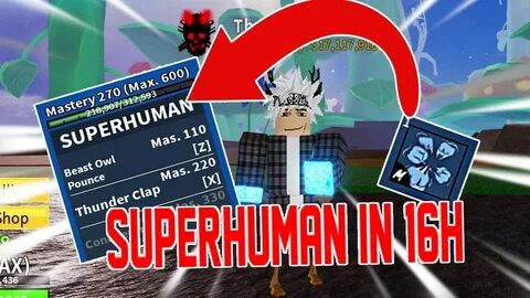 Blox fruits superhuman