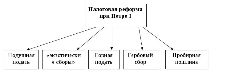 Налоговая реформа кратко. Налоговая реформа Петра 1 схема. Реформы Петра 1 налоги. Налоговая реформа Петра первого. Налоговая реформа Петра 1 таблица.