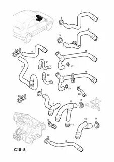 Патрубки opel corsa d