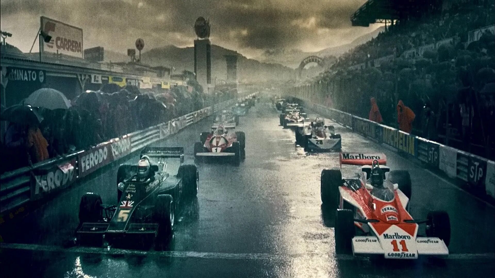 Гонка 2013 Ники Лауда. Гонка Rush, 2013. F scene