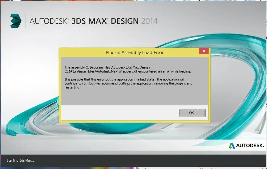 Старт 3 открыть. Не запускается 3ds Max. Ошибка открытия файла 3д Макс. 3d Max missing dlls. При запуске 3ds Max выдает ошибку Corona.