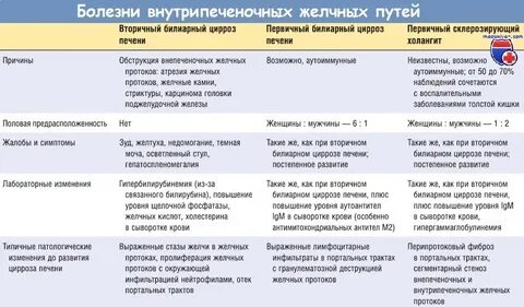 Билиарный синдром печени