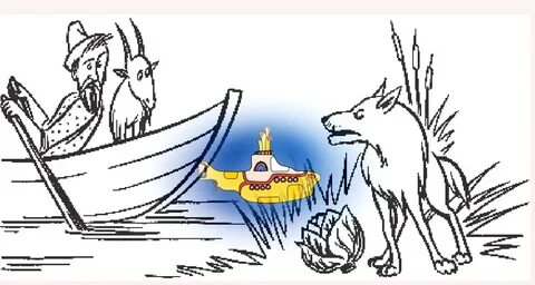 Волк и коза в одной лодке