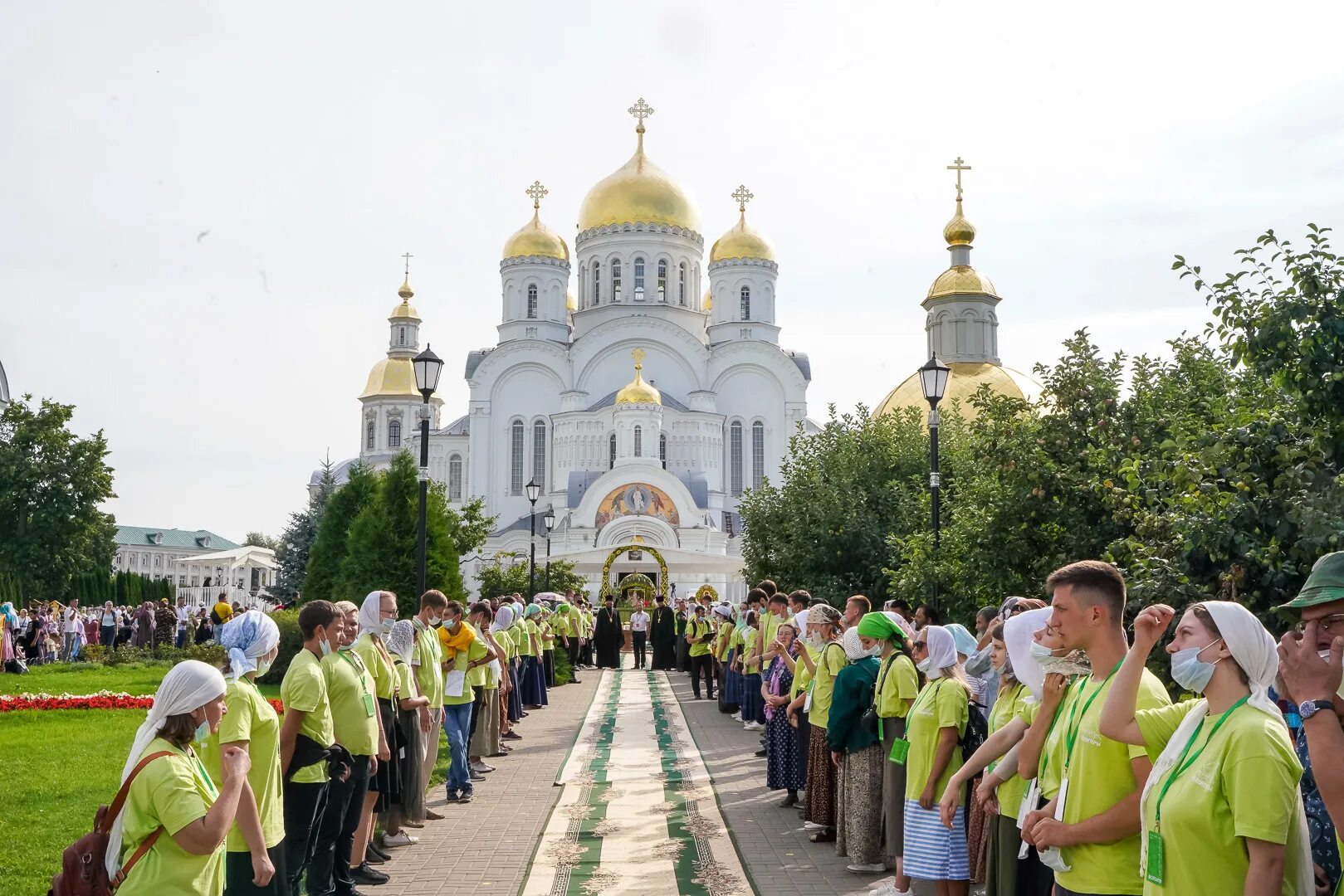 Дивеево свято дивеевский монастырь. Троицкий монастырь Дивеево.