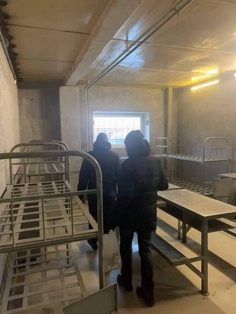 Помещение в центр временного содержания
