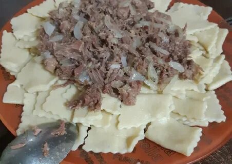 Кусочки отваренного теста у народов дагестана