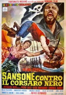Sansone contro il Corsaro Nero. 