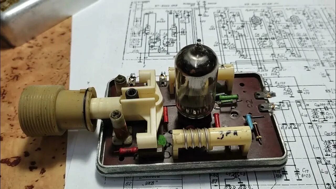Блок УКВ ламповый ИП 2. Блок УКВ-1-05с. Печатная плата блока УКВ ип2. Перестройка блока УКВ ип2 на ФМ. Укв ип