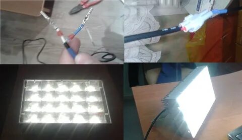 Светодиодная панель своими руками