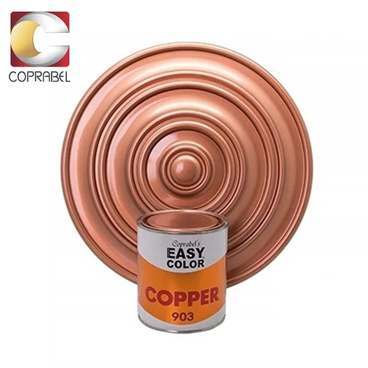 EASYCOLOR Copper 903,. Краска медная. Краска медь. Металлизированная краска с медью.