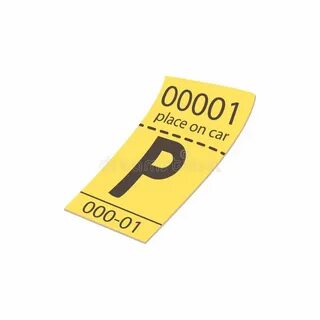 Parking ticket is
