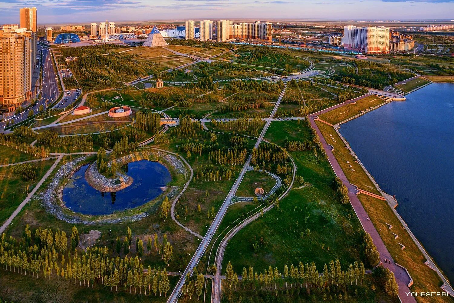Астана район казахстана. Президентский парк(Нурсултан, Казахстан). Центральный парк Астана. Президентский парк Астана 2022.